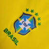 maillot de football brésil domicile saison 2025 2026 concept jaune et vert