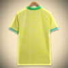 Maillot de football jaune Brésil pour supporter à domicile