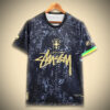 Maillot de football Brésil concept édition Stussy saison 2024 2025 style streetwear