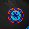 T shirt football Chelsea style concept couleur noire saison 2425