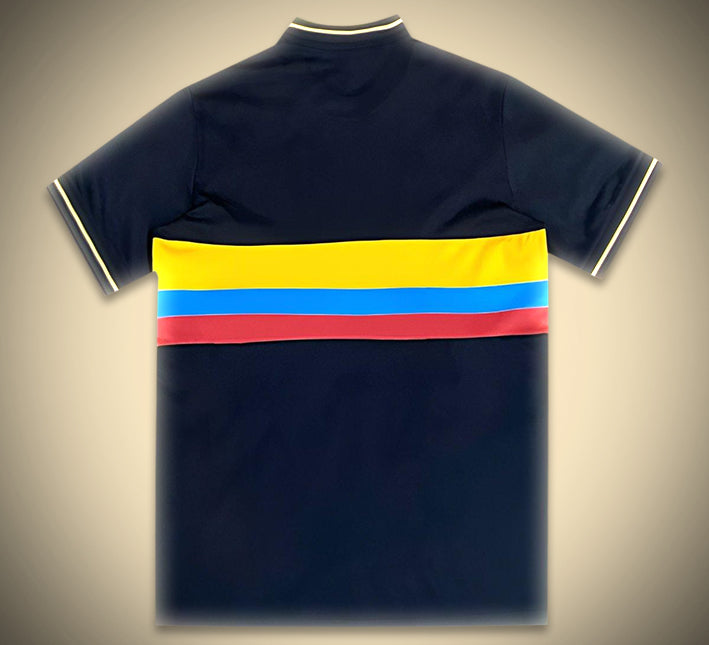 Maillot concept noir Colombie édition centenaire 2024 avec design commémoratif
