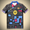 Maillot Concept FC Barcelone Edition Motif Abstrait 2526
