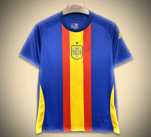 maillotespagneeuro-1.jpg Maillot Espagne Avant-Match Euro 2024 vue de face