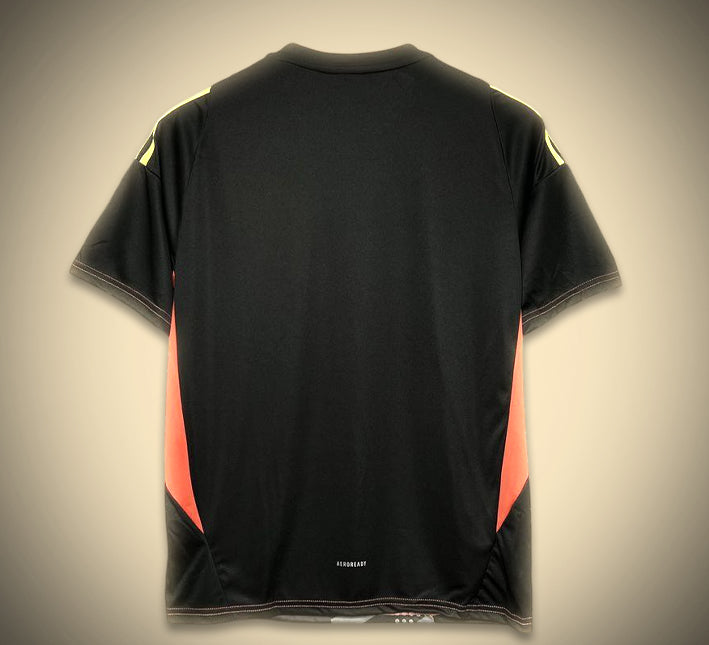 maillot-gardien-espagne-noir-2024 maillot gardien Espagne noir 2024