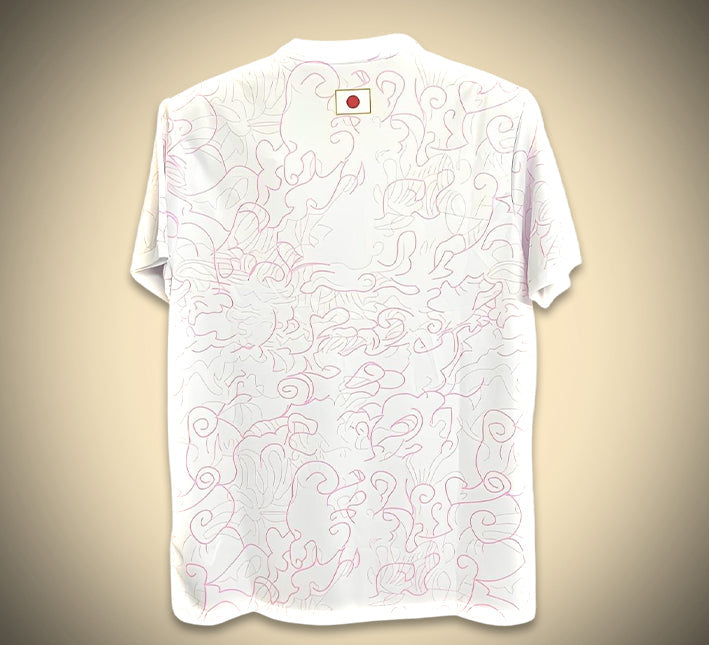 maillot de football concept japon blanc saison 2425