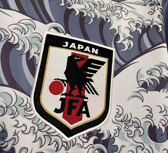 Maillot concept Japon édition vague style streetwear saison 2024 2025