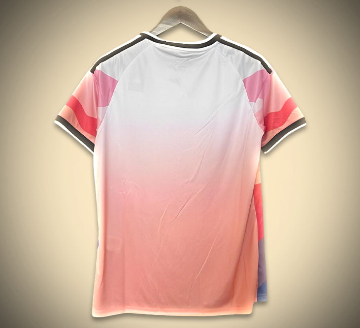 Jersey style Japon RoseBleu 2425 coupe sportive pour supporter
