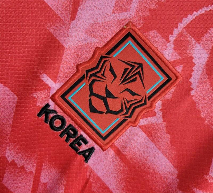 maillot domicile équipe de Corée du Sud saison 2024 rouge