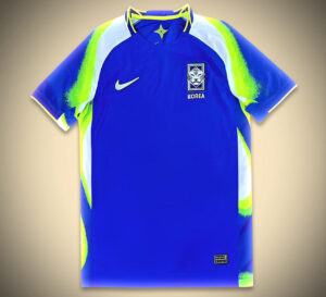 maillot de football extérieur Corée du Sud saison 2025 tenue officielle rouge