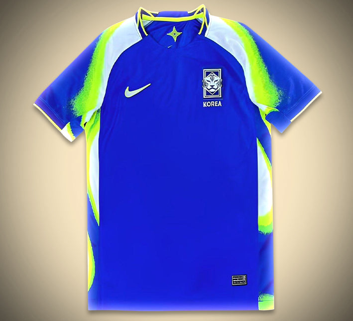 maillot de football extérieur Corée du Sud saison 2025 tenue officielle rouge