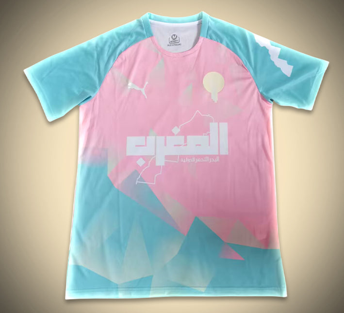 Maillot Concept Maroc Édition Rose Bleu 2526