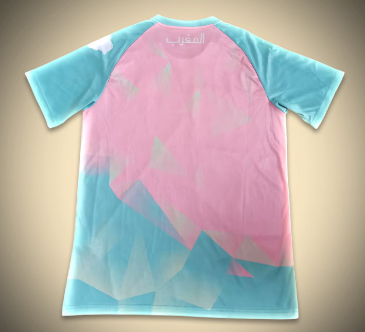 Maillot concept Maroc rose et bleu édition saison 2025 2026