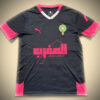 maillot concept Maroc édition noir et rose saison 2025 2026 tenue de football