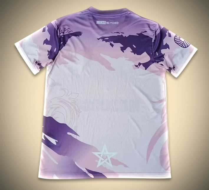 maillot concept maroc violet edition 2526 tenue de football supporter