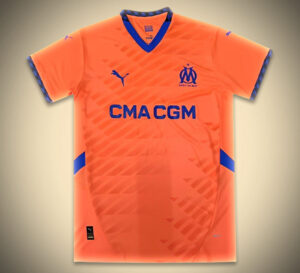 maillotmarseilleexterieurorange-1.jpg Maillot Olympique Marseille 3e 2024-2025 vue de face