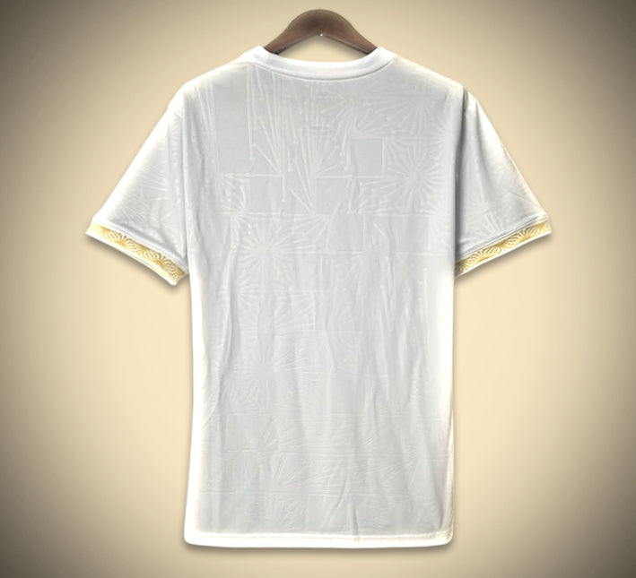 Maillot concept Mexique blanc et or édition 2025 design premium