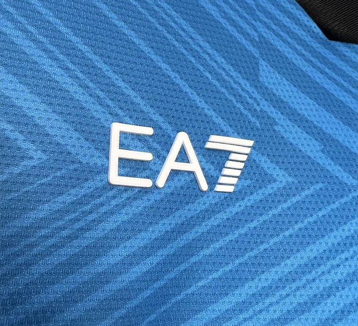 Maillot d échauffement Napoli bleu pour supporters