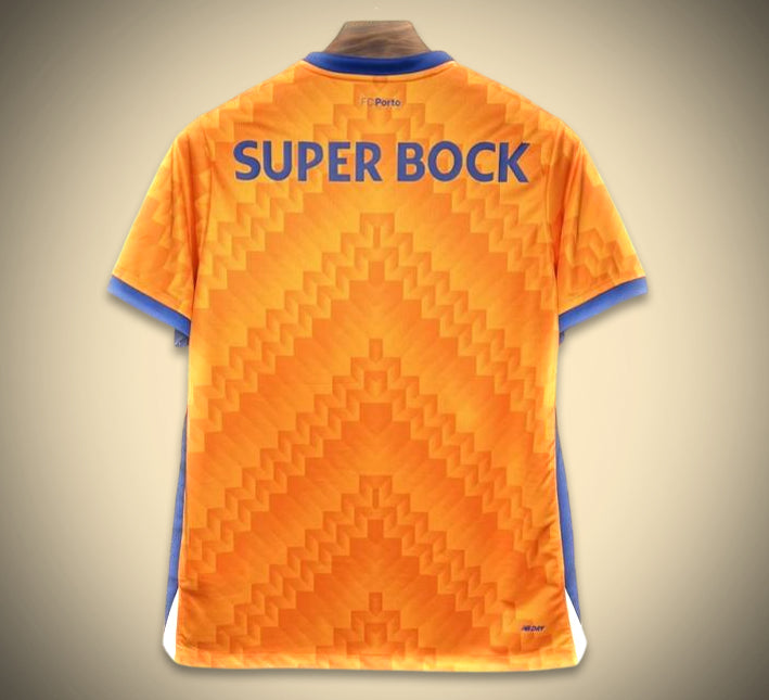 Maillot extérieur orange du FC Porto saison 2024 2025 tenue de football officielle