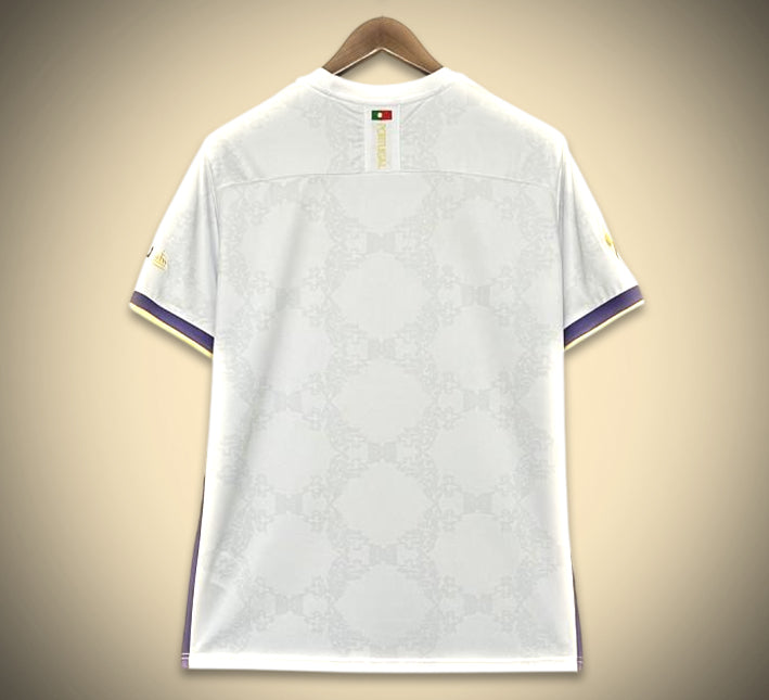 Maillot de football Portugal blanc style concept édition Comma