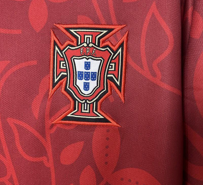Maillot de football Portugal concept motif floral édition saison 2425