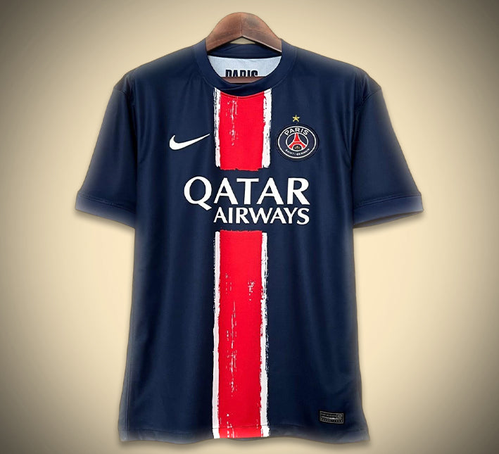 maillotpsgldc-1.jpg Maillot Paris Saint-Germain Domicile 1 Étoile 2024-2025 vue de face