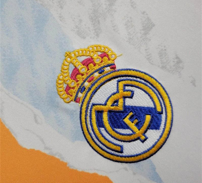 Maillot Réal Madrid Avant-Match 2024-2025 detail tissu