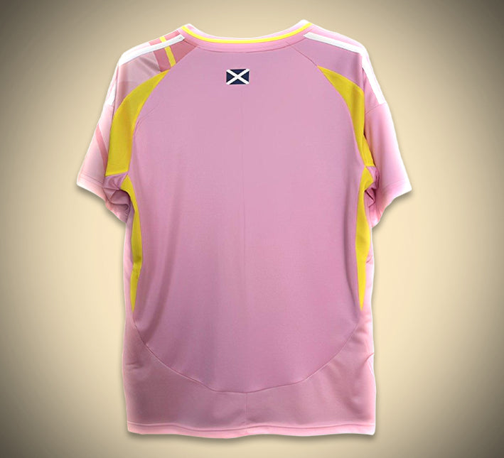 Maillot Écosse Extérieur 2025 vue de profil