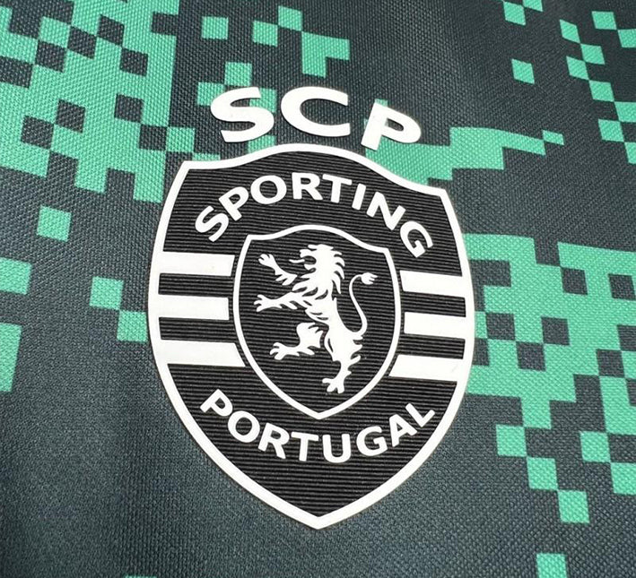 Maillot Sporting CP Avant-Match 2024-2025 vue de profil