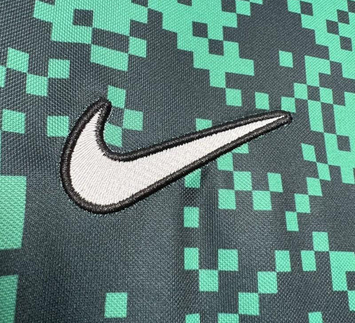 Maillot Sporting CP Avant-Match 2024-2025 detail tissu