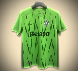 Maillot Sporting CP Third Vert 2024-2025 vue de face