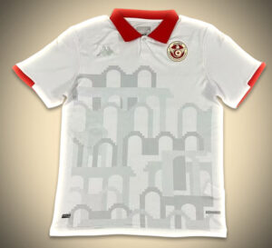 Maillot Tunisie Extérieur 2024-2025 vue de face