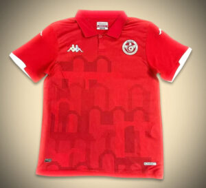 Maillot Tunisie Domicile 2024-2025 vue de face