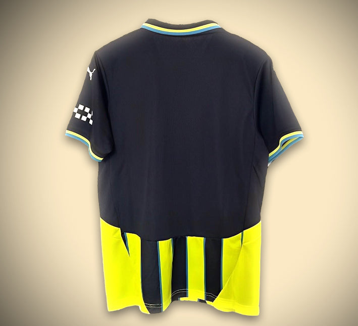 Maillot extérieur Manchester City saison 2024 2025 couleur bleu marine
