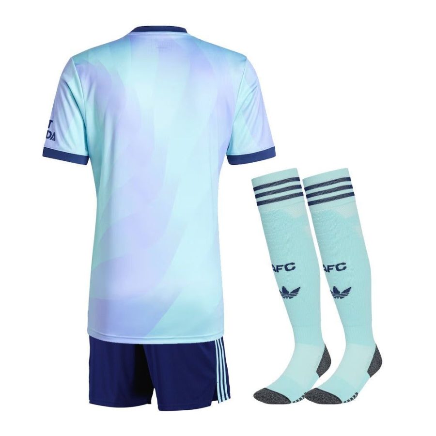 Ensemble enfant Arsenal maillot third saison 2024 2025 avec short et chaussettes