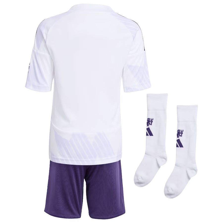 Ensemble enfant Manchester United maillot extérieur saison 2025 2026