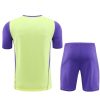 Ensemble entraînement Real Madrid saison vingt trois vingt quatre maillot et short