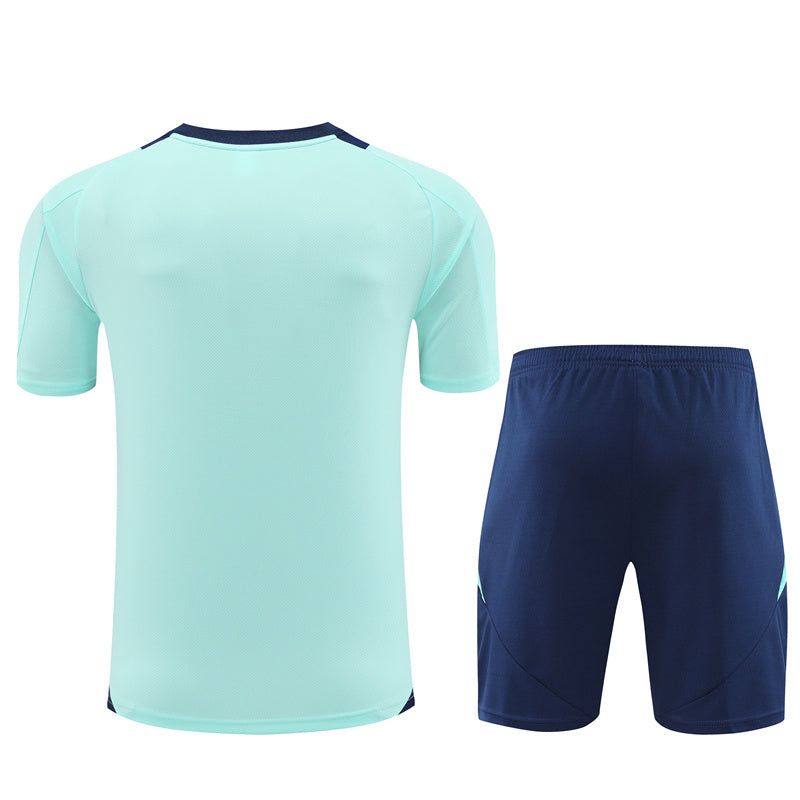 Ensemble maillot et short Arsenal saison 2024 2025 tenue domicile rouge et blanc