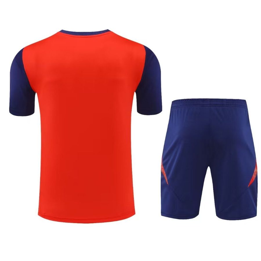 Ensemble maillot et short Espagne saison deux mille vingt quatre deux mille vingt cinq tenue football