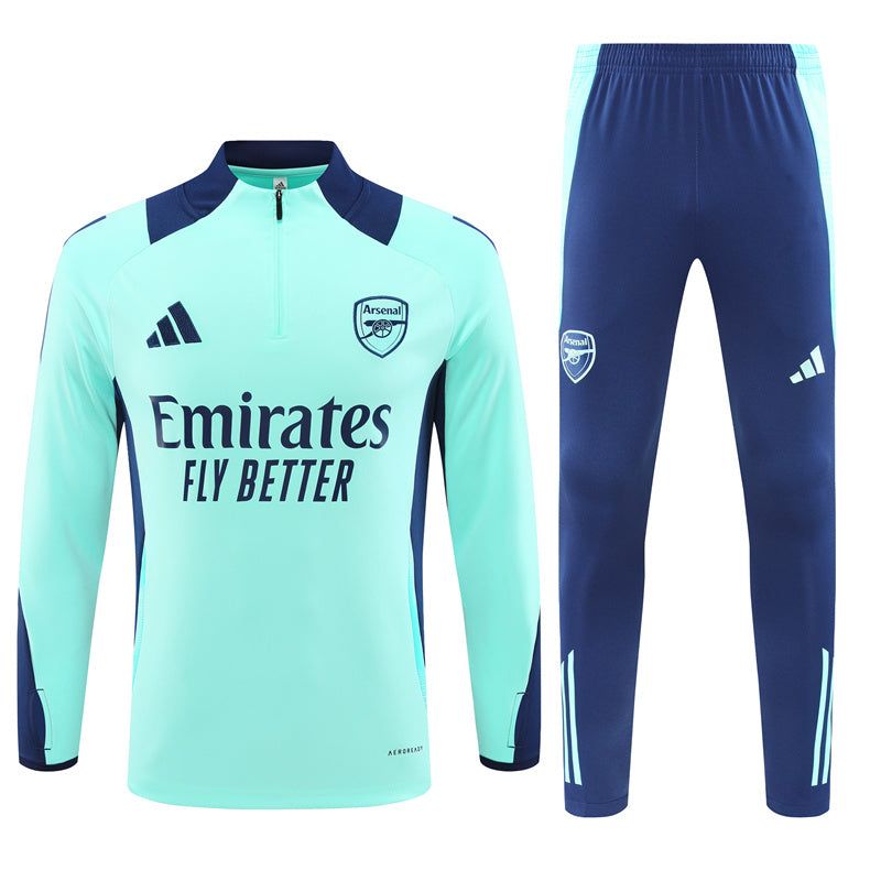 Ensemble survêtement Arsenal saison 2024 2025 haut et bas pour supporter
