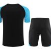 Ensemble training Inter Milan noir saison 2023 2024 haut et pantalon