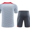 ensemble training Liverpool gris saison 2023 2024 survêtement officiel