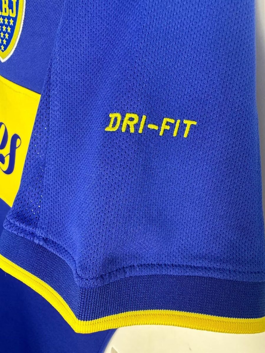 Jersey Boca Juniors domicile avec couleurs officielles bleu jaune