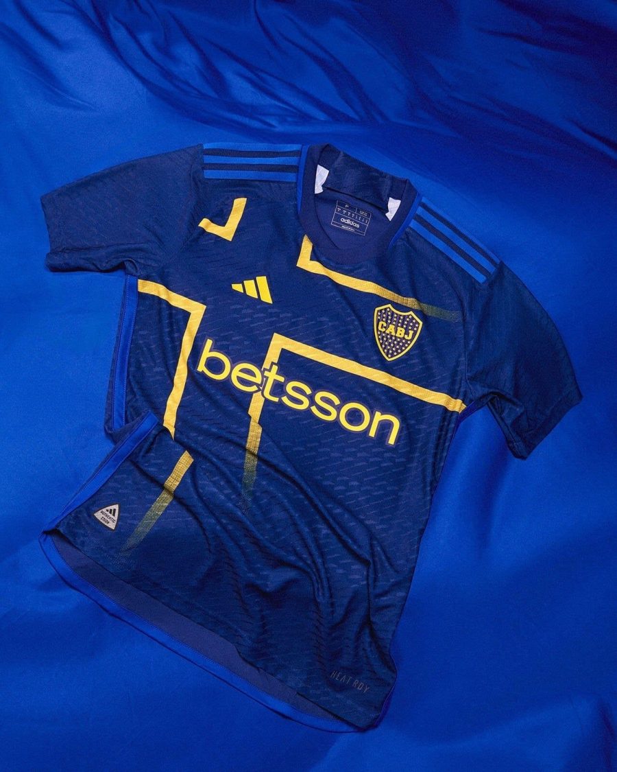 Jersey Boca Juniors troisième tenue saison 2024 modèle supporter