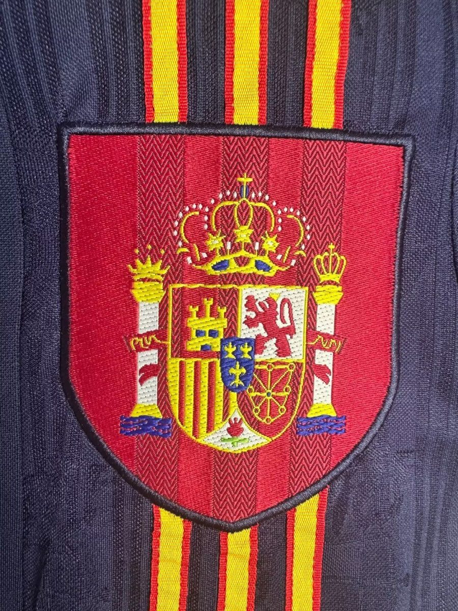 jersey Espagne extérieur rétro coupe classique