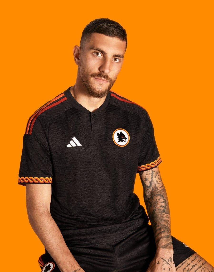jersey football AS Roma troisième tenue officielle 2023 2024