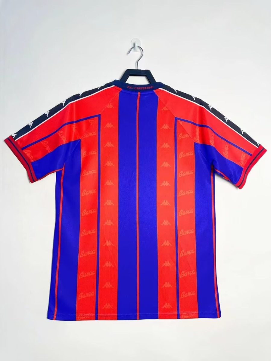 jersey football Barcelone home kit époque 1997 1998