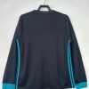 Jersey football Real Madrid blanc manches longues tenue home collection deux mille dix sept deux mille dix huit