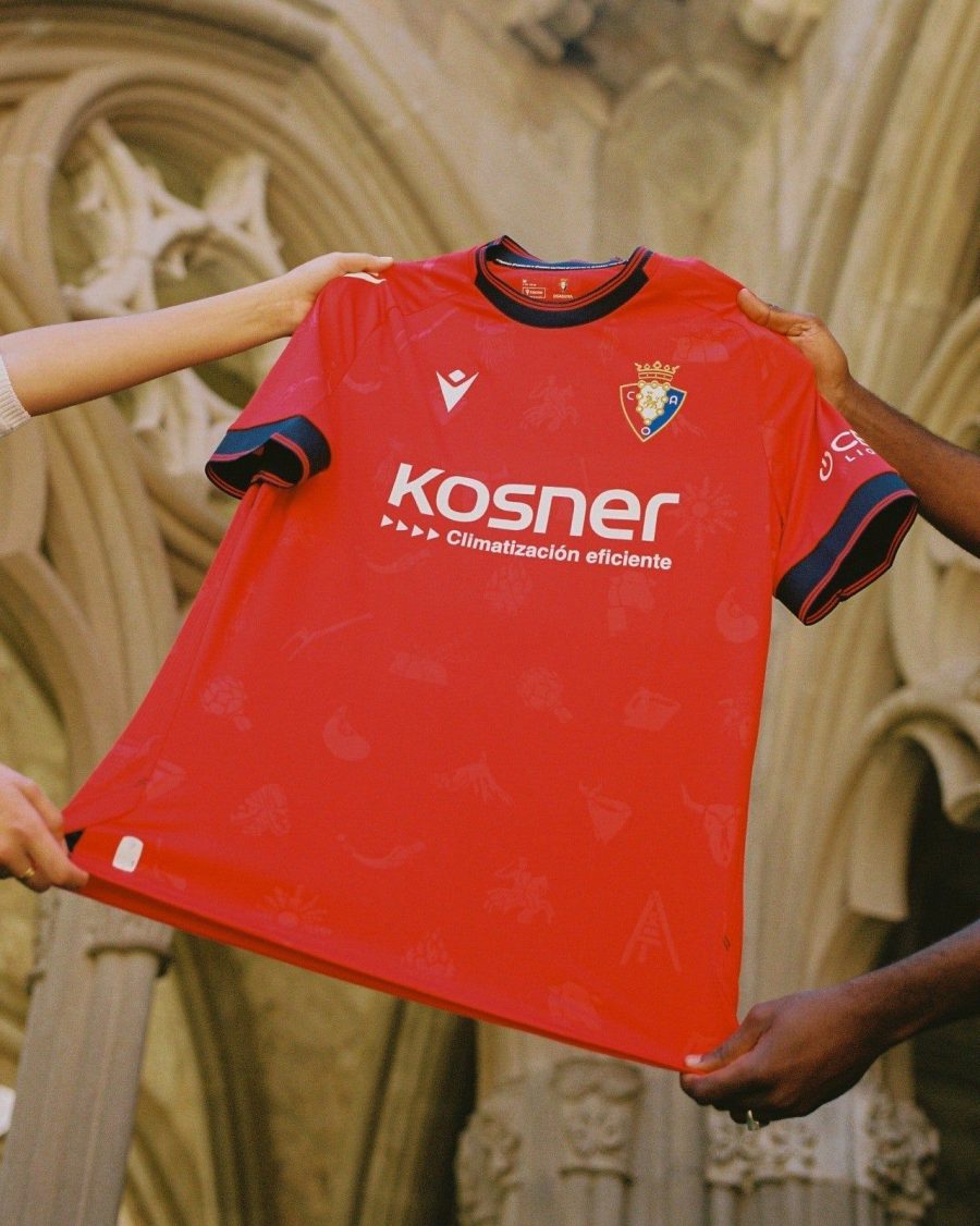 Jersey home CA Osasuna 2024 2025 shirt de supporter rouge