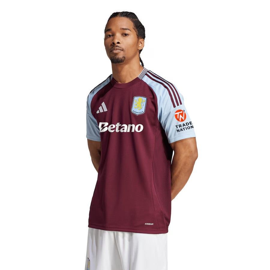 Jersey officiel Aston Villa Home 2024 2025 pour supporter