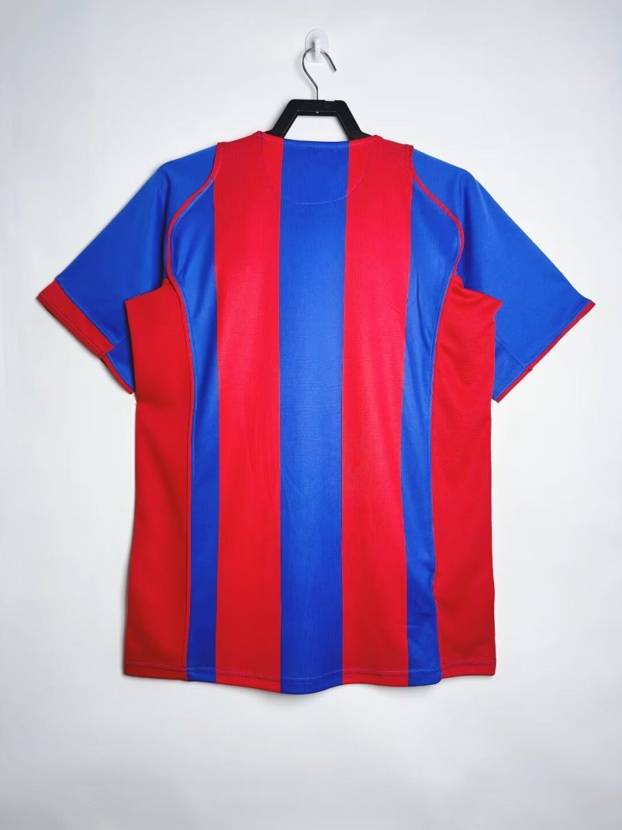Jersey officiel FC Barcelona home 2004 2005 avec écusson du club